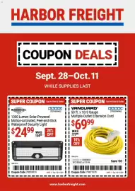 Harbor Freight Tools weekly ad Page 1