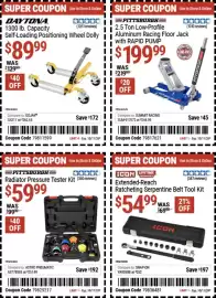 Harbor Freight Tools weekly ad Page 6: Pittsburgh radiator pressure tester kit €59,99
