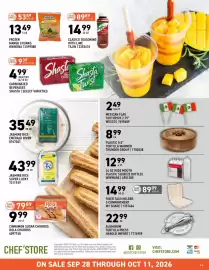 US Foods Chef's Store weekly ad Page 4: Shasta carbonated beverages €4,99, Frozen Mango Chunks Wawona €13,49