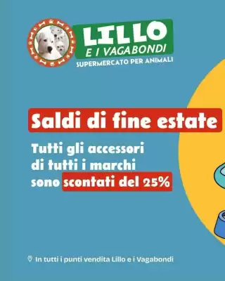 Volantino Lillo e i Vagabondi (valido fino al 8-10)