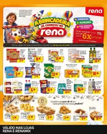 Catálogo Supermercados Rena semana 40 Página 1: Papel hig. mili €34,99, Biscoito aymoré €5,89
