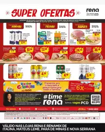 Catálogo Supermercados Rena semana 40 Página 5: Pernil Suino Resfriado €13,99, Água Sanitária Santa Clara €9,99