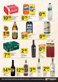 Folleto Economy Cash Página 7: Spar - refresco te con melocoton o limon €0,72, Fanta - refresco naranja o limón €0,75