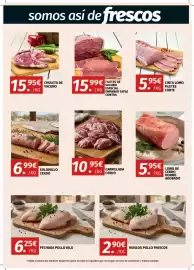 Folleto Maskom Supermercados Página 2: Solomillo cerdo €6,99, Lomo de cerdo horno adobado €5,95