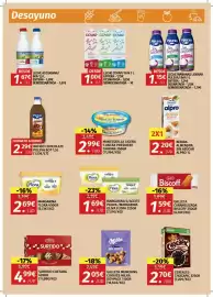 Folleto Maskom Supermercados Página 7: Flora - margarina €2,69, Alpro - bebida almendra sin azucar €2,20