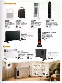 Catálogo Coinfer Página 15: Niarcos calefactor €19,45, Radiator convector de cristal €46,95