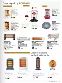 Catálogo Coinfer Página 9: Orbegoza estufa halógena €39,95, Estufa eléctrica carbono 907620081 €31,95