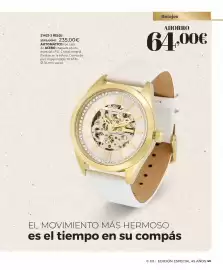 Catálogo Cristian Lay Página 43: Oro - el movimiento más hermoso es el tiempo en su compás €235,00