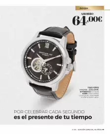 Catálogo Cristian Lay Página 45: Cristal - 24124 reloj €235,00
