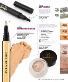 Catálogo Cristian Lay Página 81: Corrector high cover €8,99, Cristian lay - sombre de ojos crema €12,99