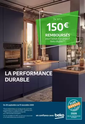 Boulanger (valable jusqu'au 15-11)