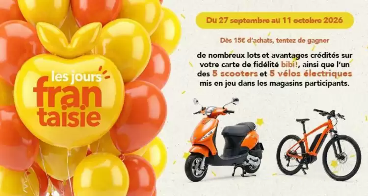 Franprix (valable jusqu'au 11-10)