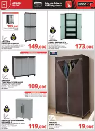 Volantino Brico Io Pagina 3: Armadio Twist Black 102B Basso €109,00, Armadio Jumbo 3900 QBlack €173,00