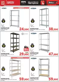 Volantino Brico Io Pagina 6: Scaffale in kit Grima €24,50, Scaffale in kit €59,90