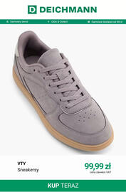 Deichmann gazetka tydzień 40 Strona 12: Sneakersy VTY €99,99