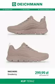 Deichmann gazetka tydzień 40 Strona 6: Sneakersy Skechers €299,99