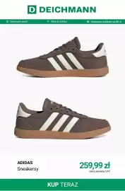 Deichmann gazetka tydzień 40 Strona 9: Sneakersy Adidas €259,99