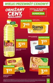 Stokrotka gazetka Strona 7: Olej słonecznikowy Extra Line €5,99, Kasia €3,49