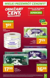 Stokrotka gazetka Strona 9: Papier Toaletowy Bloom €7,99, Papier Toaletowy Big €1,89