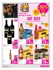 Sutterlüty Flugblatt woche 40 Seite 11: Metaxa 5 Stern €13,99, Mohren Spezial €18,48