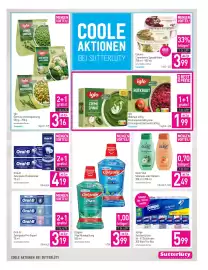 Sutterlüty Flugblatt woche 40 Seite 15: Iglo Rotkraut €1,99, Oral-B Zahnpasta Pro-Expert €3,19