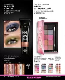Catálogo Cyzone Página 102: Malva - studio look gel eye pigment sombras liquidas para ojos larga duración 8 g €27.990,00