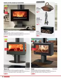 Catálogo Bauhaus Página 20: Imex - juego de utensilios para chimenea €36,99, Leñero €149,00