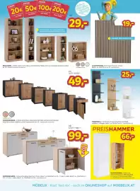 Möbelix Prospekt woche 40 Seite 11: Akustikpaneel €19,00, Schuhschrank €66,00