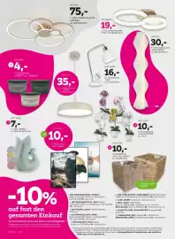 Mömax Flugblatt woche 40 Seite 14: LED-Deckenleuchte "GENIAL" €75,00, LED-Deckenleuchte "RULI" €19,00