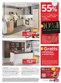 XXXLutz Prospekt woche 40 Seite 29: Einbauküche €3.499,00, Einbauküche €4.999,00
