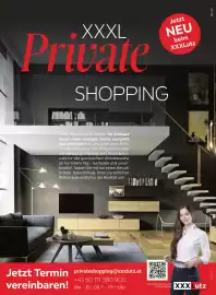 XXXLutz Prospekt woche 40 Seite 3: XXXL Private SHOPPING Jetzt NEU beim XXXLutz Ohne Abteilungs-Marathon Ihr Zuhause in nur