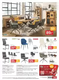 XXXLutz Prospekt woche 40 Seite 33: CARRYHOME Je schwingstuhl €34,90, Je stuhl €39,90