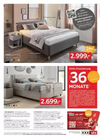 XXXLutz Prospekt woche 40 Seite 39: Ruf BETTEN Polsterbett €2.999,00, Ruf BETTEN Boxspringbett €2.699,00