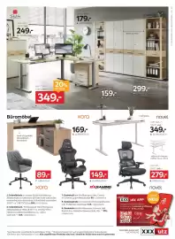 XXXLutz Prospekt woche 40 Seite 53: Stylife Eckschreibtisch €349,00, Stylife Highboard €249,00
