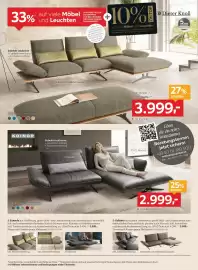 XXXLutz Prospekt woche 40 Seite 6: Ecksofa €3.999,00, Lederecksofa €2.999,00