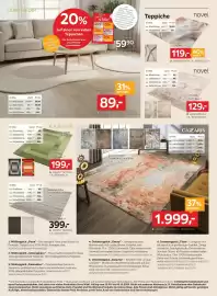 XXXLutz Prospekt woche 40 Seite 62: Teppiche novel €119,00, Novel webteppich €129,00