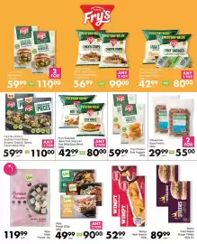 Save catalogue Page 12: Wholesome Soya Prawns €55,00, Fry's Everyday Value Pack Soya Hot Dog/Soya Mince €80,00