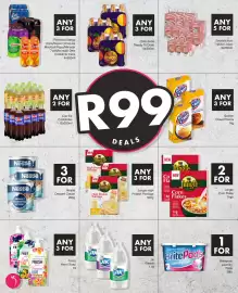 Save catalogue Page 16: Reboost Energy Drink/Super C/Coo ee Mocktail/Pepsi/Mirinda/7up/Mountain Dew Cooldrink Cans €99,00