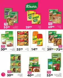 Save catalogue Page 23: Knorr Mates €75,00, Knorr Meat Marinade €30,00