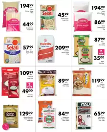 Save catalogue Page 27: Splendid Long Grain Parboiled Rice €89,99, Hulett's White Sugar €209,99