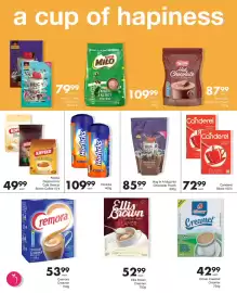Save catalogue Page 34: Kopiko Cappuccino/Café Blanca/Brown Coffee 10's €49,99, Canderel Sticks 100's €72,99