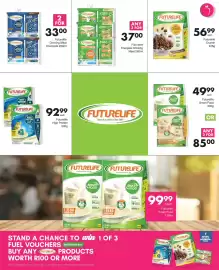 Save catalogue Page 37: Futurelife Energize Drinking Meal €37,00, Futurelife Crunch €56,99