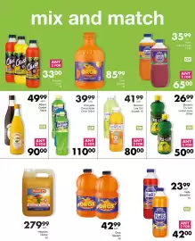 Save catalogue Page 54: Energade Concentrate Drink €110,00, Brookes Low-Cal Squash €80,00