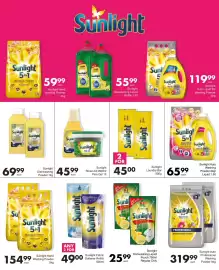 Save catalogue Page 72: Sunlight Rinse Aid Pine Gel €45,99, Sunlight Laundry Bar €45,00