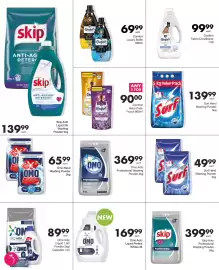 Save catalogue Page 73: Omo Auto Professional Washing Powder €369,99, Comfort Luxury Bottle €69,99