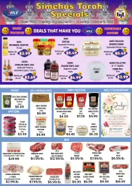 Seven Mile Market circular week 40 Page 1: Flaum tuna salad assorted variety €3,59, Meal Mart classic franks €6,99