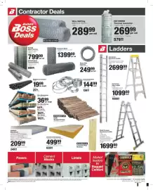 Build It catalogue Page 4: Pine Brandering €36,99, Multi Purpose Aluminium Ladder €1.699,00