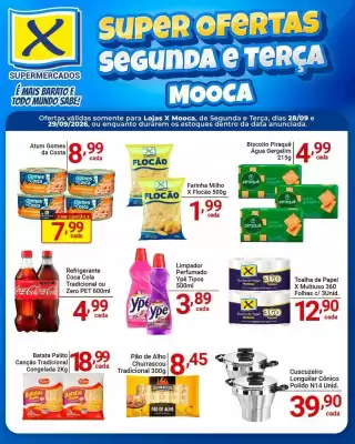 Folheto X Supermercados