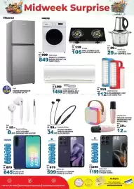 Hashim Hypermarket catalogue Page 7: Hisense Midweek Surprise Hesine D WAS 959 NOW ثلاجة 934 HISENSE REFRIGERATOR RT3N264NAI