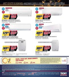 Volantino Trony settimana 39 Pagina 42: Olimpia Splendid climatizzatore monosplit €289,95